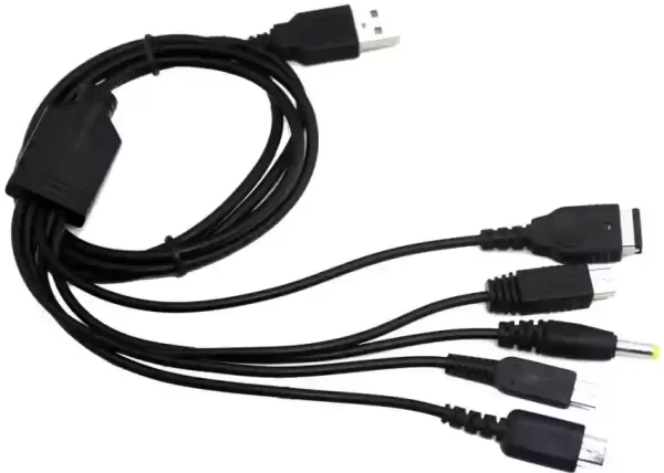 5 pin Charging USB Cable (N70, N90, M600, V3, V8 Micro, ) - Image 2