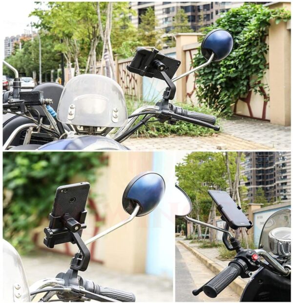 Metal Body Mobile Holder Stand for Scooty, Bike - Image 2