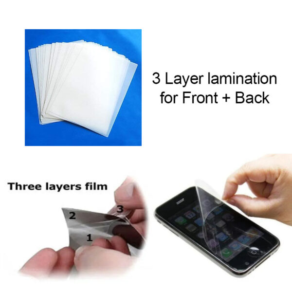 Mobile lamination 3 layer (Pack of 2)